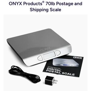 Onyx Stainless Steel Shipping Scale